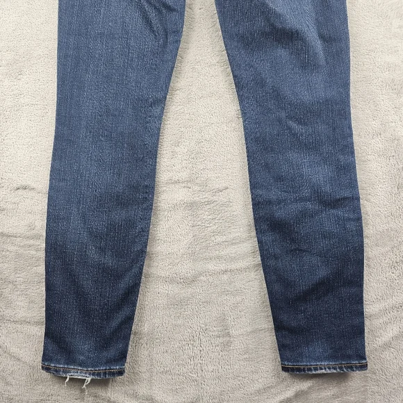 J. Crew Toothpick Ankle Blue Denim Jeans Womens Size 27 - Picture 12 of 12